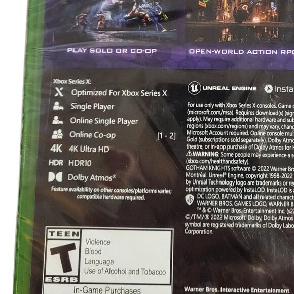 Gotham Knights - Xbox Series X NIB - Picture 4 of 5